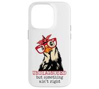 Im Undiagnosed But Something Ain't Right Funny Crazy Chicken Coque pour iPhone 14 Pro
