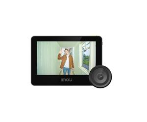 IM-VD1 Caméra de judas vidéo Wi-Fi 5MP avec écran intérieur 4,3? pour porte