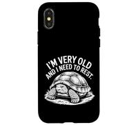 I'm Very Old and I Need to Rest Old Senior Retirement |- Coque pour iPhone X/XS