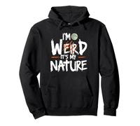 I'm Weird Wild It's My Nature Furry Fursona Otherkin Therian Sweat à Capuche