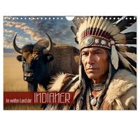 Im weiten Land der Indianer (Wandkalender 2026 DIN A4 quer), CALVENDO Monatskalender: Atmosphärische Bilder vergangener Zeiten aus dem Leben der amerikanischen Ureinwohner