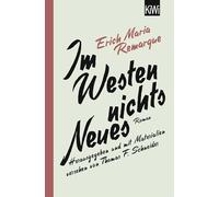 Im Westen nichts Neues: Roman. Mit Materialien