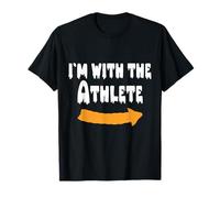 I'm with The Athlete Costume d'halloween Amusant T-Shirt