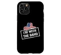 I'm with The Band Country Music USA Flag Cowboy Hat Coque pour iPhone 11 Pro