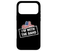 I'm with The Band Country Music USA Flag Cowboy Hat Coque pour iPhone 17 Pro Max