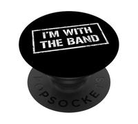 I'm with The Band Music Band PopSockets PopGrip Adhésif