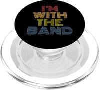 I'm with The Band : Musique Rock vieillie des années 70 et 80 PopSockets PopGrip pour MagSafe
