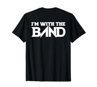 I'm With the Band Retro Rock Band Camp Humour Love Music T-Shirt