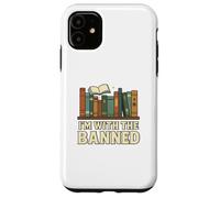 I'm with The Banned Book Lover Library Graphic Coque pour iPhone 11