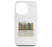 I'm with The Banned Book Lover Library Graphic Coque pour iPhone 13 Pro