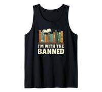 I'm with The Banned Book Lover Library Graphic Débardeur
