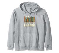 I'm with The Banned Book Lover Library Graphic Sweat à Capuche