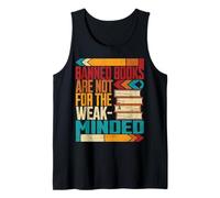 I'm with The Banned Books, Not for The Weak, Funny Vintage Débardeur