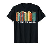 I'm with The Banned Books Reader Bookworm Littérature Nerd T-Shirt