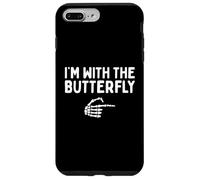 I'm with The Butterfly Costume d'halloween Assorti pour Couples Coque pour iPhone 7 Plus/8 Plus