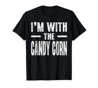 I'm with The Candy Corn Couples Matching Halloween Costume T-Shirt