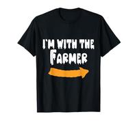 I'm with The Farmer Costume d'halloween Amusant T-Shirt