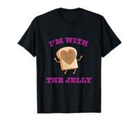 I'm with The Jelly Matching for Besties and Bestfriends T-Shirt