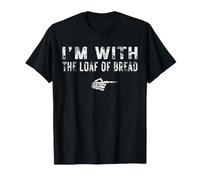 I'm with The Loaf of Bread Couples Matching Halloween T-Shirt
