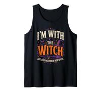 I'm with The Witch Costume d'halloween Romantique pour Couple Débardeur