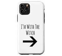 I'm with The Witch Costume Halloween Trick Or Treat pour garçon et Fille Coque pour iPhone 11 Pro