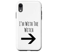I'm with The Witch Costume Halloween Trick Or Treat pour garçon et Fille Coque pour iPhone XR