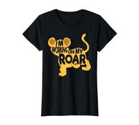 I'm Working on My Roar Lion Whisperer Safari Animal Sauvage T-Shirt Graphique avec Valeur