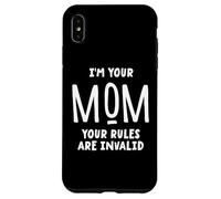 I'm Your Mom Your Rules Are Invalid - Correspondance frères et sœurs Coque pour iPhone XS Max
