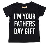 I'm your pères JOUR cadeau T-shirt Bébé tout-petit enfants disponible en tailles 0-6 mois pour 14-15 ans diverses couleurs disponibles - Noir, 6-12 Months