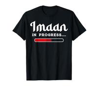 Imaan in Progress Islamique Inspiration Design pour Les Musulmans T-Shirt