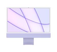 "iMac 24"" (2021) Apple M1 avec CPU 8 cœurs GPU 8 cœurs - 512 Go SSD - 8 GB QWERTY - Anglais Verre standard"