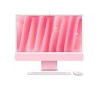 Apple iMac Apple M M4 59,7 cm (23.5") 4480 x 2520 pixels PC All-in-One 16 Go 256 Go SSD macOS Sequoia Wi-Fi 6E (802.11ax) Rose