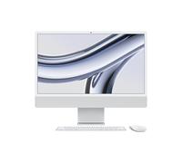 Apple iMac Apple M M3 59,7 cm (23.5") 4480 x 2520 pixels PC All-in-One 8 Go 512 Go SSD macOS Sonoma Wi-Fi 6E (802.11ax) Argent