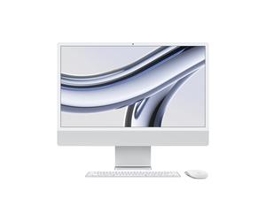 iMac Apple M3 59,7 cm (23.5 ) 4480 x 2520 pixels 8 Go 512 Go SSD PC All-in-One macOS Sonoma Wi-Fi 6E (802.11ax), Argent