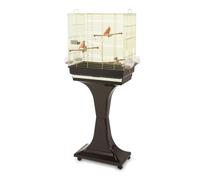 Imac Camilla Cage à Oiseaux Marron doré 50 x 30 x 57/129 cm