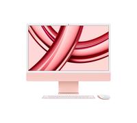 iMac M M3 59,7 cm (23.5") 4480 x 2520 pixels PC All-in-One 8 Go 512 Go SSD macOS Sonoma Wi-Fi 6E (802.11ax) Rose