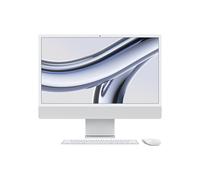 iMac M M3 59,7 cm (23.5") 4480 x 2520 pixels PC All-in-One 8 Go 512 Go SSD macOS Sonoma Wi-Fi 6E (802.11ax) Argent