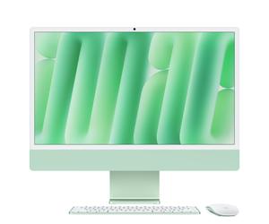 iMac M M4 59,7 cm (23.5") 4480 x 2520 pixels PC All-in-One 16 Go 256 Go SSD macOS Sequoia Wi-Fi 6E (802.11ax) Vert