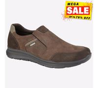 IMAC Northwich Hommes Étanche Décontracté Robe Chaussures Cuir Confort Marron