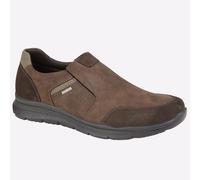 IMAC Northwich Hommes Étanche Décontracté Robe Chaussures Cuir Confort Marron