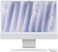 Imac - Ordinateur Apple 24" Ecran Retina 4,5k Puce M4 Cpu 8 / Gpu 8 Coeurs Mémoire Ram 16go Stockage 256go Ssd Argent