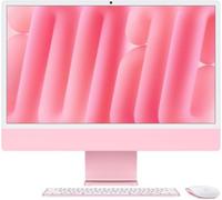 Apple iMac Apple M M4 59,7 cm (23.5") 4480 x 2520 pixels PC All-in-One 16 Go 256 Go SSD macOS Sequoia Wi-Fi 6E (802.11ax) Rose
