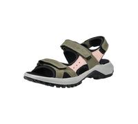 IMAC Sandales olive / rose clair / noir, Taille 39