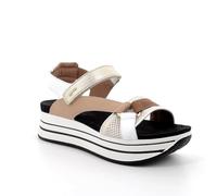 imac spa Femme D.skay Sandale cale, Beige Blanc, 35 EU