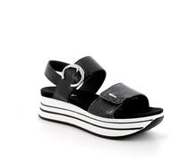 imac spa Femme D.skay Sandale cale, Noir, 35 EU