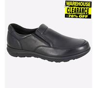 IMAC Chaussures décontractées Walker – Cuir à enfiler – Homme Noir