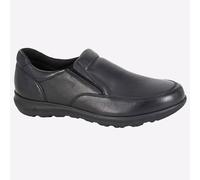 IMAC Chaussures décontractées Walker – Cuir à enfiler – Homme Noir