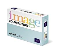 Image Coloraction - Papier de couleur Bleu clair Lagoon 80 g/m² A4 - Ramette de 500 feuilles