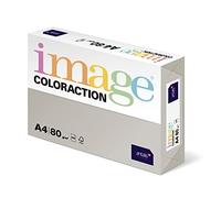Image Coloraction - Papier de couleur Gris Iceland 80 g/m² A4 - Ramette de 500 feuilles