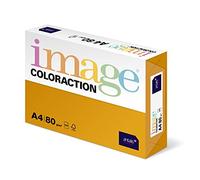 Image Coloraction - Papier de couleur Vieil or Venezia 80 g/m² A4 - Ramette de 500 feuilles